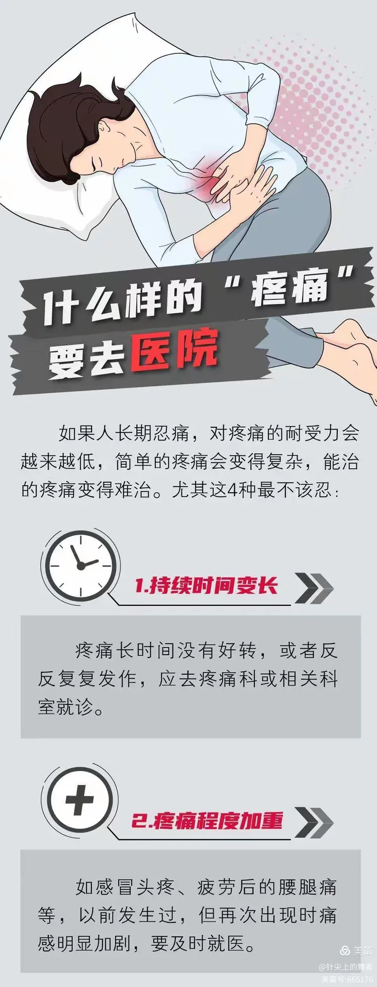 一份《疼痛》疾病对症挂号就诊手册